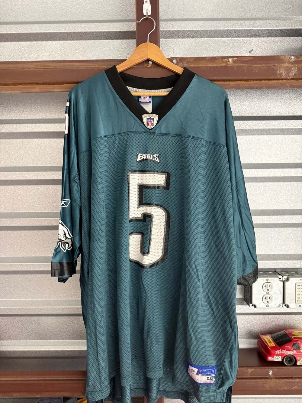 Reebok Philadelphia Eagles Donovan McNabb #5 NFL Jersey 4XL